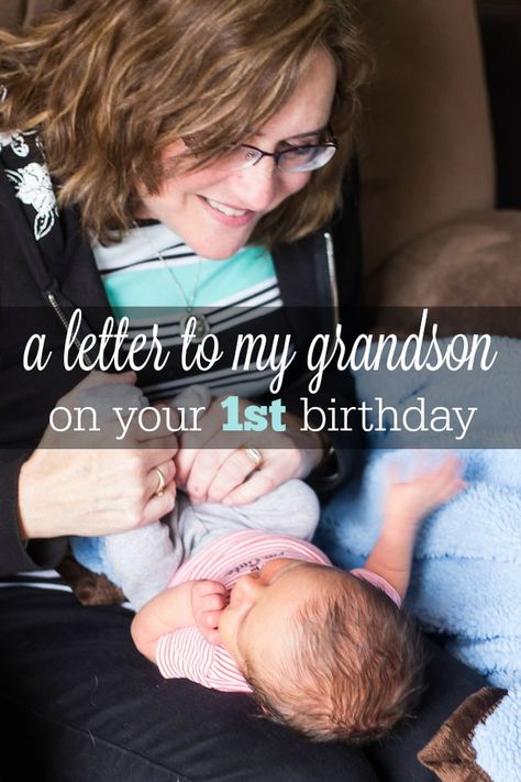 A touching letter from a first time grandmother to her precious grandson with encouragement and affirmation in God's plan for his young life and blessings on his future. #firstbirthday #grandson #grandkids #grandmother #birthdaypresent #babygifts Amigurumi Patterns, Grandson First Birthday Wishes, Happy First Birthday Grandson, Happy 1st Birthday Grandson Wishes, Grandson Poems, First Birthday Poem, First Birthday Quotes, 1st Birthday Quotes, 1st Birthday Boy Gifts