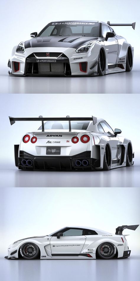 Extremely Expensive Nissan GT-R Body Kit Doesn't Include The GT-R. And yet people will still buy it. Toyota Gtr R35, White Skyline Gtr R34, Nissan Gtr R35 Custom, Widebody Gtr R35, Gtr Nissan R35, Nissan Gt R Nismo, Nissan Skyline R35 Gtr, Nissan Gtr R35 Wide Body Kit, Body Kits For Cars