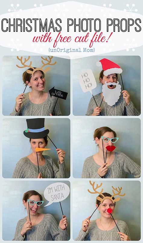 Winter Karten, Christmas Photo Booth Props, Work Christmas Party, Christmas Photo Props, Christmas Photo Booth, Photos Booth, Office Christmas Party, Kids Christmas Party, Christmas Sweater Party