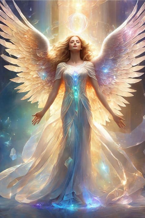 Guardian Angel Images, Biblical Angel, Archangel Sandalphon, Guardian Angel Pictures, Angels Beauty, Angel Artwork, I Believe In Angels, Heaven Art, Light Wall Art