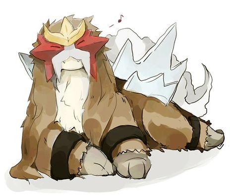 Entei, my favorite! HNNNG SO CUTE <3 Pokemon Entei, Entei Pokemon, Dog Pokemon, Fire Pokemon, Pokemon Pins, Pokémon Master, Nerd Love, All Pokemon, Pokemon Fan Art