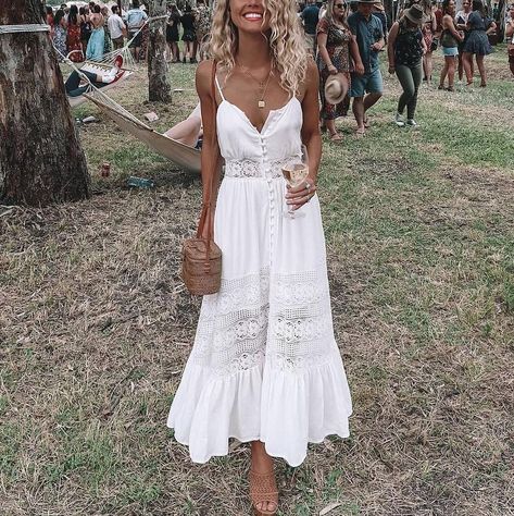 Boho wedding dress lace