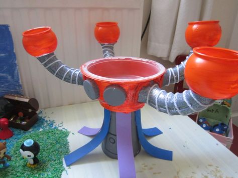 Octonauts snack area Octopod Octonauts, Octonauts Birthday Party, Octonauts Party, The Octonauts, Octonauts Birthday, 5th Birthday Party Ideas, Family Party Games, Birthday Planning, 4th Birthday Parties