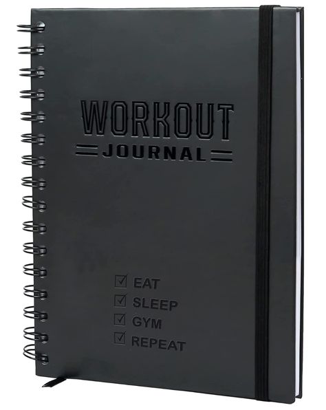 Hardcover Fitness Journal Workout Planner for Men & Women - A5 Sturdy Workout Log Book to Track Gym & Home Workout Planners For Men, Journal Workout, Workout Log Book, Workout Journal, Complete Workout, Workout Planner, Gym Home, Weight Lifting Workouts, Workout Log