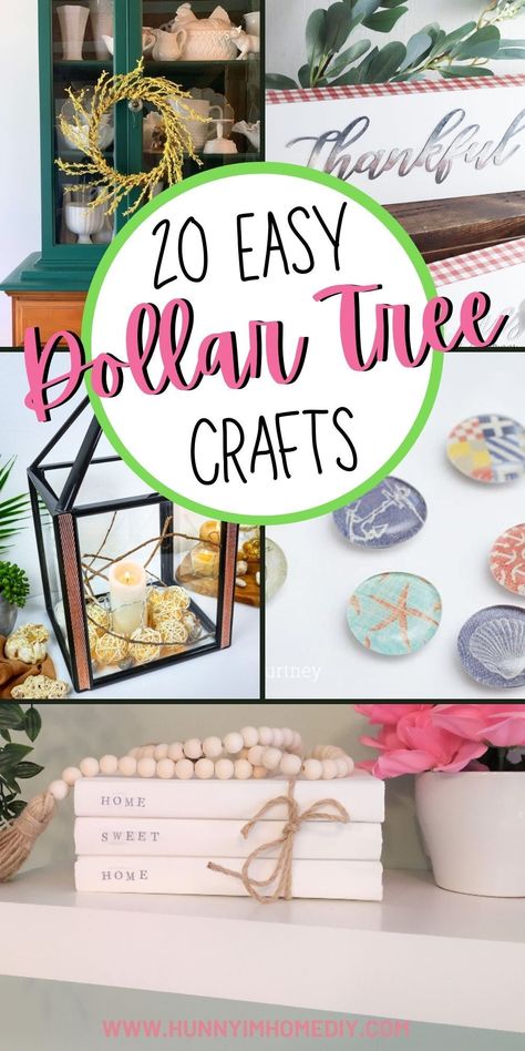 Diy Decor To Make And Sell, Easy Crafts For Gifts Diy, Cheap Dollar Tree Crafts, Simple Craft Projects For Women, Easy Cheap Diy Home Decor, Cheap And Easy Diy Home Decor, Crafts For Moms To Make, Easy Home Projects For Beginners, $1 Tree Crafts