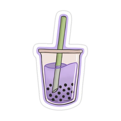 Decorate laptops, Hydro Flasks, cars and more with removable kiss-cut, vinyl decal stickers. Glossy, matte, and transparent options in various sizes. Super durable and water-resistant. Tea Stickers, Purple Sticker, Korean Stickers, Stickers Kawaii, Lavender Aesthetic, Powerpoint Design Templates, Green Sticker, Diy Iphone Case, Stickers Redbubble