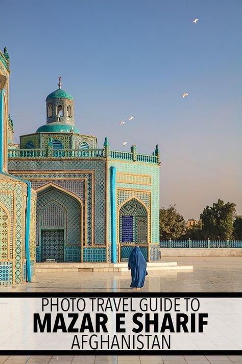 Mazar e Sharif In Photos & Travel Guide, Afghanistan   #mazaresharif #mazarisharif #mazar #balkh #afghanistan #centralasia #bluemosque #hazratali #hazratalishrine #chadri #burqa Mosque Architecture, Mazar E Sharif, Art Identity, Afghanistan Photography, Northern Lights Photo, Afghanistan Culture, Blue Mosque, Beautiful Mosques, Grand Mosque