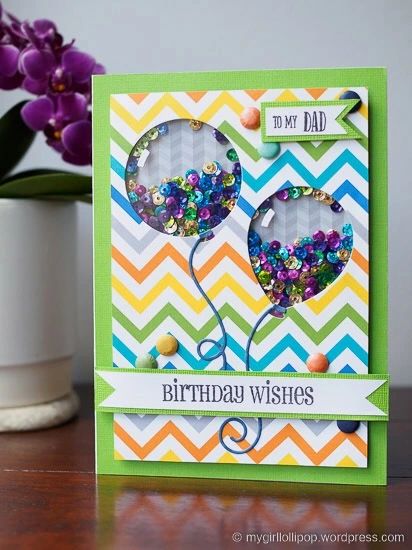 Happy Birthday Shaker Cards, Shaker Birthday Cards Diy, Handmade Shaker Cards, Shaker Cards Diy, Shaker Cards Tutorial, Happy Birthday Cards Diy, Creative Birthday Cards, Colour Challenge, Birthday Card Craft