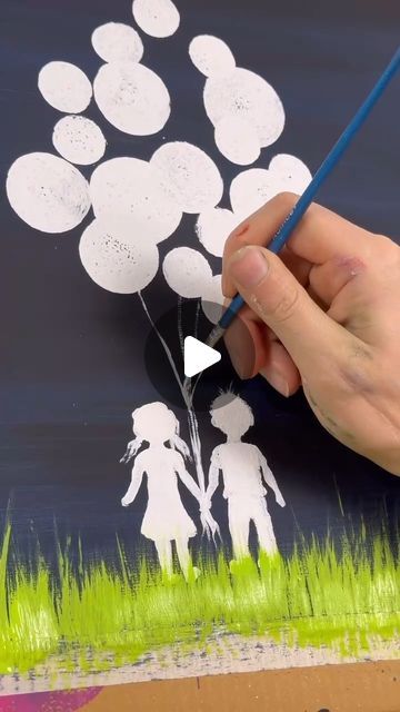 Emily Seilhamer on Instagram: "[clip] Cute balloon painting idea! 🎨#beginner #easypainting #tutorials #balloons" Tela, Balloons Painting, Balloon Painting, Painting Idea, Acrylic Painting For Beginners, Painting Lessons, Easy Paintings, Art Original, Acrylic Painting Canvas