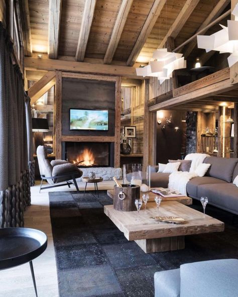 [New] The 10 Best Home Decor (with Pictures) -  Luxury Ski Chalet in Mègeve France   Follow @villas_chalets for daily updates about the most luxuriest ski chalets in the Swiss and Austrian Alps   Source : @pinterest    #luxury #house #villa #chalet #alps #swiss #switzerland #austria #tirol #ski #snowboarding #holiday #vacation #skiing #luxurylifestyle #livingroom #living #design #mountains #follow #instalike #instaliving #mountainlove #luxuryhomes #europe #travel #travelphotography #followers #i Ski Chalet Interior, Chalet Living Room, American Interior Design, Kranjska Gora, Ski House Decor, Chalet Interior Design, Transitional Living Room Design, Interior Kantor, Chalet Interior