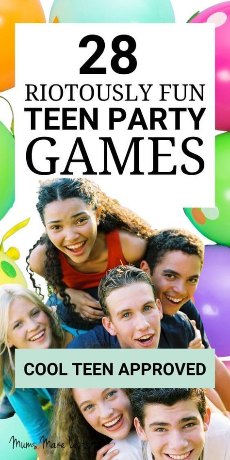 Fun Teenage Birthday Party Ideas, Games For Sweet 16 Party Activities, Simple Birthday Party Games, Fun Games For Birthday Party, Sweet 16 Game Ideas Activities, Sweet Sixteen Games Activities, Games To Play At A Teen Birthday Party, Games To Play At Teenage Parties, Teen Bday Party Games