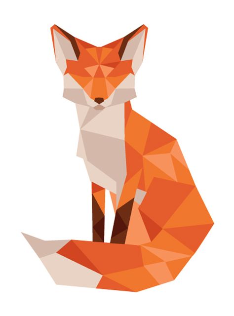 Visit the post for more. Poly Animals, Fox Wallpaper, Geometric Fox, Art Fox, Polygon Art, Cubism Art, Fox Illustration, Low Poly Art, Geometric Animals