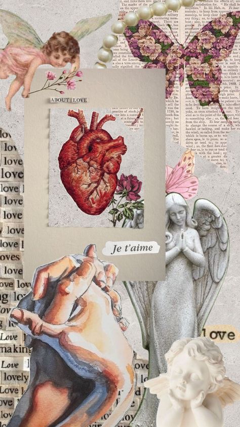 angels of love👼 #moodboard #love #loveboard #aesthtic Love Mood Board, Heart Collage Template, Love Moodboard, Heart Collage, Love Collage, Collage Book, Portfolio Ideas, Photo Collage Template, Art Things