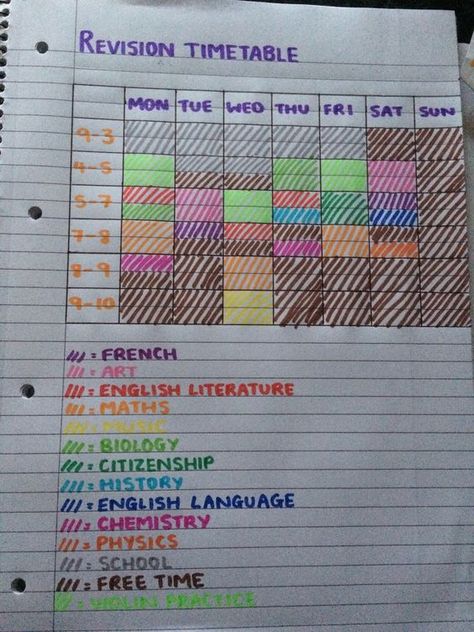 Gcse Revision Schedule, What Color Is Each Subject, How To Make Revision Timetable, Revision Timetable Ideas, School Revision Timetable, Revision Timetable Template Aesthetic, Summer Study Schedule, Aesthetic Revision Timetable, Aesthetic Exam Timetable