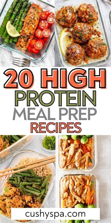 Healthy High Protein Lunch, Protein Dishes, High Protein Lunch, Protein Meal Prep, High Protein Dishes, High Protein Meal, High Protein Meal Prep, Protein Lunch, Healthy High Protein Meals