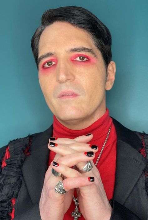 dastmalchian hair inspo Tumblr, Abner Krill, Polka Dot Suit, David Dastmalchian, Attractive Clothing, Alex G, Weather Channel, Hate Men, The Weather Channel