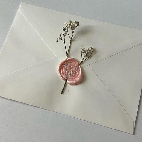 a love letter I wrote and sealed. 🤍 Wax Sealed Letters Aesthetic, Cute Envelope Ideas For Boyfriend, Letter Inspo Aesthetic, Coquette Gift Ideas, Writing Letters Aesthetic, Cute Letters Aesthetic, Aesthetic Letter Ideas, Love Letter Aesthetic, Envelope Aesthetic