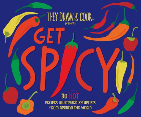 Spicy Food Illustration, Spicy Illustration, Spicy Drawing, Vase Inspiration, Hot Illustration, Cooking Illustration, Hot Recipes, Cooks Illustrated Recipes, Greek Vase