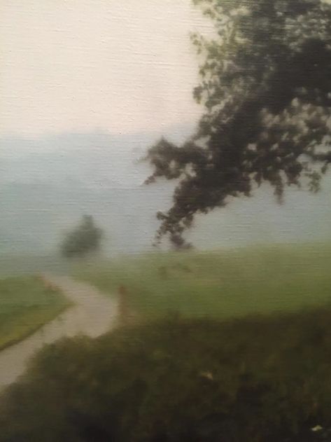 Master Painting Analysis #2: Gerhard Richter’s Apple Trees – ARTS 43: Painting Gerhard Richter Abstract, Gerhard Richter Painting, Germany Landscape, School Painting, Gerhard Richter, Contemporary Landscape Painting, Apple Trees, Magic Realism, Realism Painting