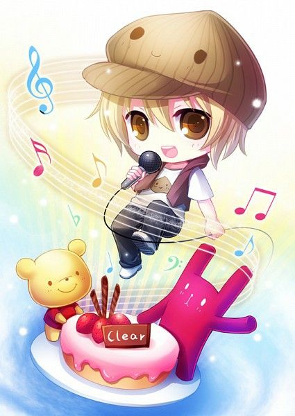 Chibi boy sing Disney, Art, Anime, Chibi Boy, Pooh Bear, Art Reference, Chibi, Singing