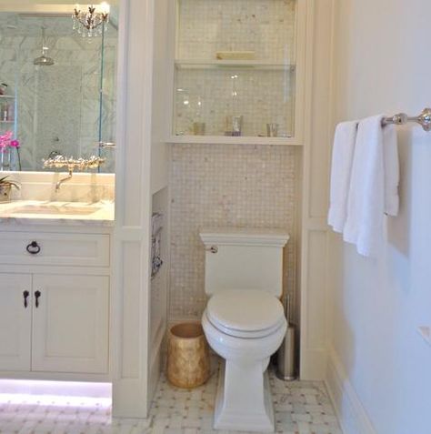 In A Large Enough Bathroom, The Layout Itself Can Be Used To Create Privacy Bathroom Layout With Closet, Toilet Closet, Hidden Toilet, Rustic Bathroom Remodel, Half Bathroom Remodel, Simple Bathroom Remodel, Manufactured Home Remodel, Toilet Room, Bathroom Closet