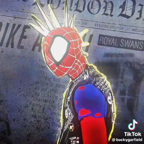 Hobie Brown, Spider Punk, Miles Spiderman, Spaider Man, Miles Morales Spiderman, Peter Quill, Spiderman Movie, Spider Art, Pahlawan Marvel