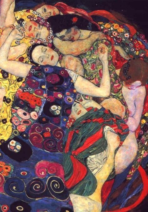 Gustav Klimt - Secession & Art Nouveau - La Jeune Fille - 1912-13 Gustav Klimt, Paul Gauguin, Art And Illustration, Art Klimt, Gustav Klimt Art, Istoria Artei, Klimt Art, Art Et Illustration, The Kiss