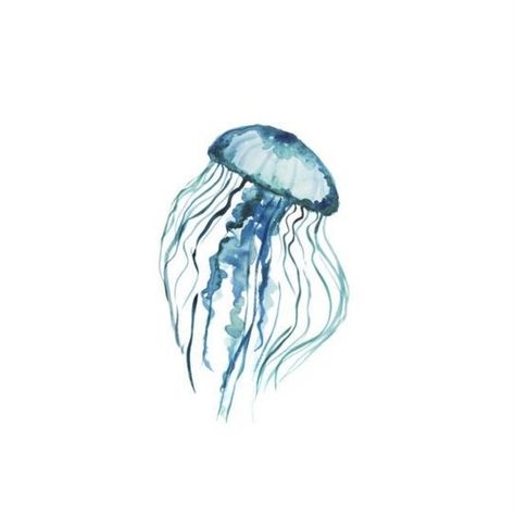 Jellyfish, Cute Widget, Jellyfish Blue, Blue Icon, Ios Icon, Ios, Blue