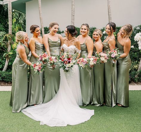 Sade Green Bridesmaid Dresses, Sage And Rustic Wedding, Wedding Bridesmaid Dresses Green Sage, Bridesmaid Dresses Sage Green Satin, Eucalyptus Satin Bridesmaid Dresses, Satin Eucalyptus Bridesmaid Dress, Sage Satin Bridesmaid Dress, Beach Bridesmaid Dresses Green, Silver Sage Revelry