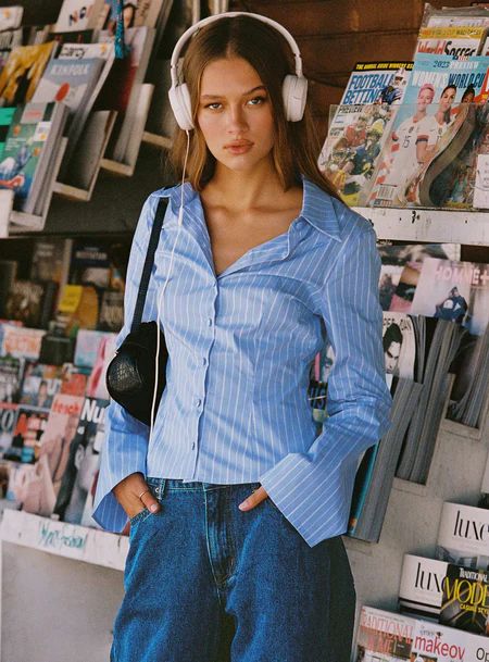 Alledaagse Outfits, Shirt Outfit Women, 여름 스타일, Elegantes Outfit, Mode Inspo, Blouse Outfit, Women Shirts Blouse, Mode Streetwear, Mode Inspiration