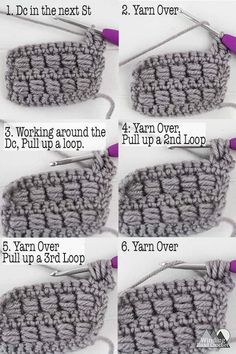 Bead Stitch Crochet Tutorial - Winding Road Crochet Bead Stitch Crochet, Winding Road Crochet, Bead Stitch, Crochet Stitches Free, Crochet Stitches Video, Crochet Lessons, Puff Stitch, Stitch Crochet, Winding Road