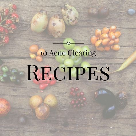 5 acne clearing food recipes – Heal Your Face With Food Essen, Healing Acne From The Inside Out, Acne Clearing Foods, Clear Skin Overnight, Healthy Skin Diet, Clear Skin Diet, Acne Clearing, Food Habits, Skin Diet