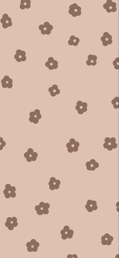Brown flower wallpaper | Cute simple wallpapers, Color wallpaper iphone, Iphone wallpaper tumblr aesthetic