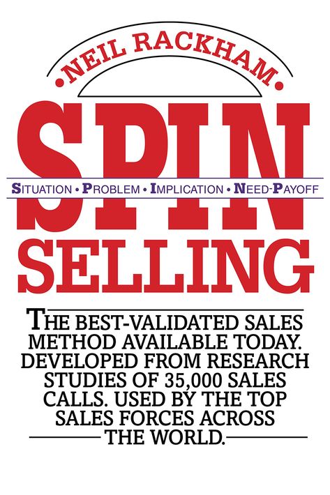 SPIN selling Book By Neil Rackham, former president and founder of Huthwaite corporation, SPIN Selling is an essential read for anyone involved in selling or managing a sales force SPIN selling Book By Neil Rackham (PDF-Summary-Review-Online Reading-Download): https://www.toevolution.com/file/view/602694/spin-selling-book-by-neil-rackham-pdf-summary-review-online-reading-download Memoir Books, Sales Training, Social Selling, Sales Strategy, Research Studies, Sales Manager, Year 1, Reading Levels, Selling Books