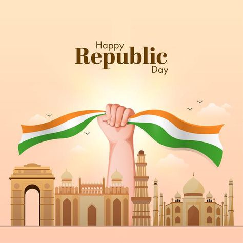 Republic Day Aesthetic, Republic Day Post, Republic Day Poster, Happy Republic Day Wishes, Republic Day Wishes, Independence Day Poster, Indian Independence Day, Republic Day India, Jai Hind