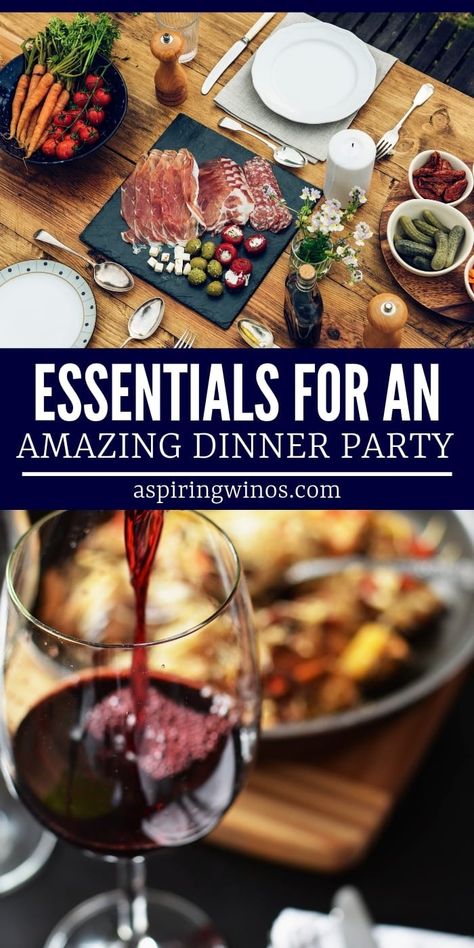 Essen, Kitchen Dinner Ideas, Party Dinner Ideas, Dinner Party Essentials, Christmas Party Menu, Dinner Ideas For Family, Dinner Party Table Settings, Easy Dinner Party, Hosting Dinner