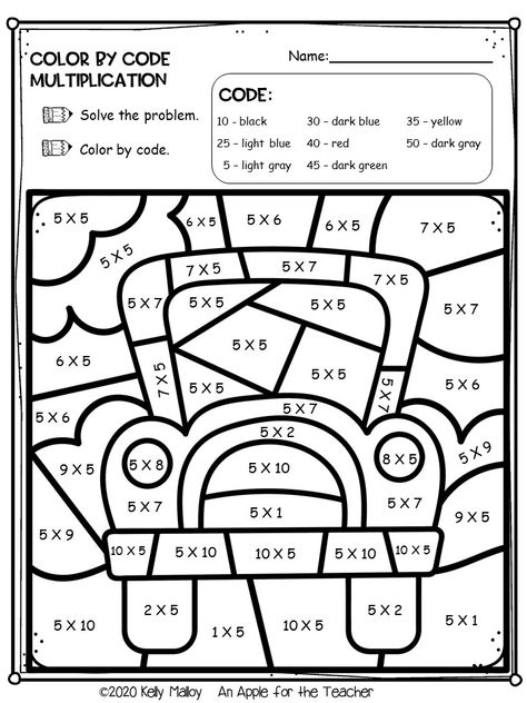 Printable color by number worksheets for first grade, second grade, third grade, fourth grade, and fifth grade.  These printable coloring pages are perfect for the beginning of the school year. They are fun to color but they also help children practice their math facts. These fun color by number printables  are perfect for fall and back to school season.  Great way for your students to practice their addition and multiplication facts! #1stgrade #2ndgrade #3rdgrade #4thgrade #5thgrade Math Color By Number Addition, Third Grade Worksheets Free Printables, 4th Grade Worksheets Free Printables, Math Second Grade, Printable Multiplication Worksheets, 4th Grade Activities, Third Grade Worksheets, Third Grade Math Worksheets, Number Printables