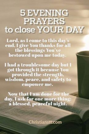 5 evening prayers to close the day. Father God, thank you that I can approach you anytime to seek your face. Thank you that you would never turn me away. Nighttime Prayers, Prayer Before Sleep, Nighttime Prayer, Evening Prayers, Faith Sayings, Night Prayers, Prayer Of Praise, Prayer Closet, Prayer Time
