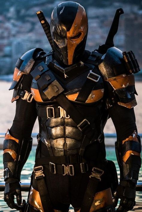 Deathstroke Justice League, Deathstroke Cosplay, Dc Deathstroke, Deathstroke The Terminator, Slade Wilson, Batman Armor, Shadow Warrior, Dc Villains, Lex Luthor