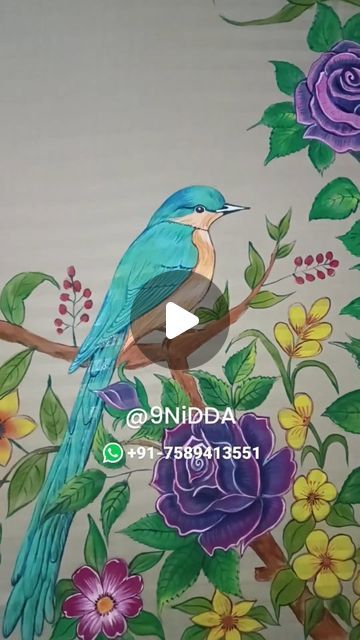 Bed Sheet Fabric Painting Order now 7589413551 Bed Sheet Painting Design, Dupatta Kurti, Suit Dupatta, Kurti Top, African Paintings, Punjabi Suit, Hand Painting, Bed Sheet, Fabric Painting