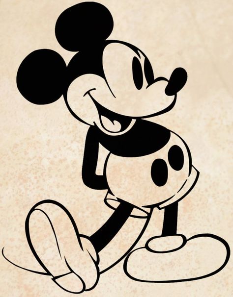 Mickey Mouse  Walt Disney created Mickey Mouse on September 19, 1928. He may not be human, but he still has some standard Virgo traits: intelligent and modest. Wallpaper Do Mickey Mouse, Mickey Mouse E Amigos, Arte Do Mickey Mouse, Mickey Mouse Y Amigos, Diy Poster, Minnie Y Mickey Mouse, Mickey Mouse Drawings, Mouse Drawing, Mickey Mouse Art