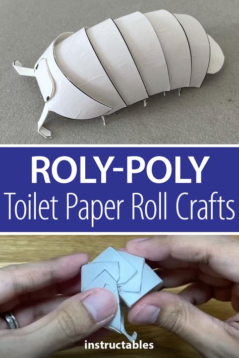 HandicraftRecordBook shares how to make a roly-poly using the core of toilet paper roll / core. #Instructabless #papercraft #upcycle #reuse #crafts Toilet Paper Roll Sculpture Art, What To Do With A Toilet Paper Roll, Upcycle Paper Crafts, Upcycling Toilet Paper Rolls, How To Make A Dome Out Of Paper, Crafts With Tp Rolls, Crafts For Toilet Paper Rolls, Diy With Toilet Rolls, Rolly Polly Craft
