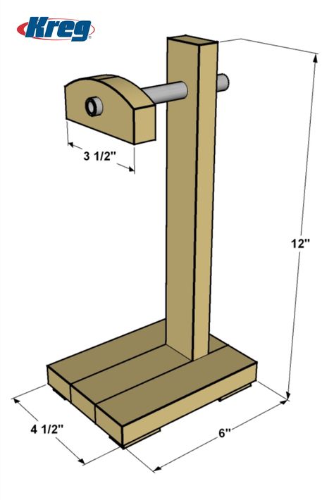 Here’s the perfect place to park your headphones when they’re not on your head. This DIY headphone hanger works great, and it looks even better. You can build one in no time, from a 1x2 board and a piece of aluminum tubing to protect your investment in style. Free printable plans with how-to steps, tools & materials list, cut list & diagram. Save Now, Build Later! #headphones #storage #music #headphonestand #DIY #woodworking Headphones Stand Wood, Headphone Holder Diy, Diy Headset Stand, Wooden Headphone Stand, Wood Headphone Stand, Headphone Stand Diy, Headphones Storage, Headphone Hanger, Diy Headphone Stand