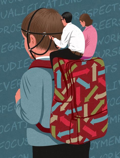 Parental control Art Print by John Holcroft | Society6 #firstdayofschool Satirical Illustrations, Parenting Illustration, Pictures With Deep Meaning, Meaningful Pictures, Visual Metaphor, Shotting Photo, Social Art, Deep Art, Conceptual Illustration