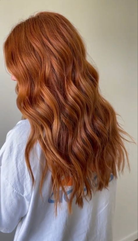 redhead, long red hair Copper Blonde Hair, Cheveux Oranges, Kadeřnické Trendy, Strawberry Blonde Hair Color, Red Hair Inspo, Natural Red Hair, Ginger Hair Color, Copper Hair Color, Hair Color Auburn