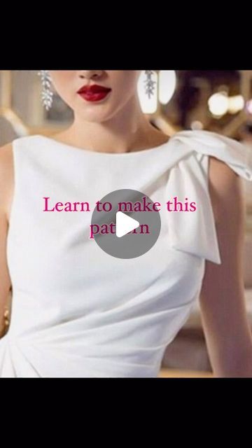 Couture, How To Draft A Pattern, Stitching Dresses Tutorials, Top Pattern Drafting, Pattern Drafting Tutorials Blouses, Pattern Drafting Tutorials, Dress Sewing Tutorials, Sculptural Fashion, Fashion Sewing Tutorials
