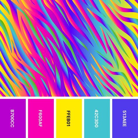 30 Neon Color Palettes for Vibrant Designs - Color Meanings Glow In The Dark Color Palette, Pop Colors Palette, Pop Art Colors Palette, Blacklight Color Palette, Bright Pop Color Palette, Bright Color Drawing, Neon Colour Pallete, Motivational Color Palette, Vivid Colour Palette