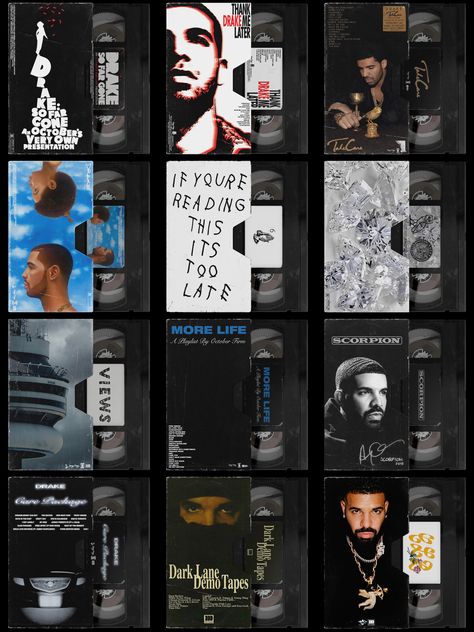 If Your Reading This Its Too Late, What A Time To Be Alive, Thank Me Later Drake, Take Care Drake, Drake Albums, More Life Drake, Drake Take Care Album, Drake Design, Drake Album Cover