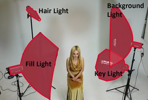 Studio Lights Photography, Photo Setup Ideas, Photo Studio Set Up, Interview Lighting Setup, Photo Lighting Ideas, Photo Lighting Setup, Portrait Lighting Setup, Photography Lighting Techniques, Portrait Photography Lighting