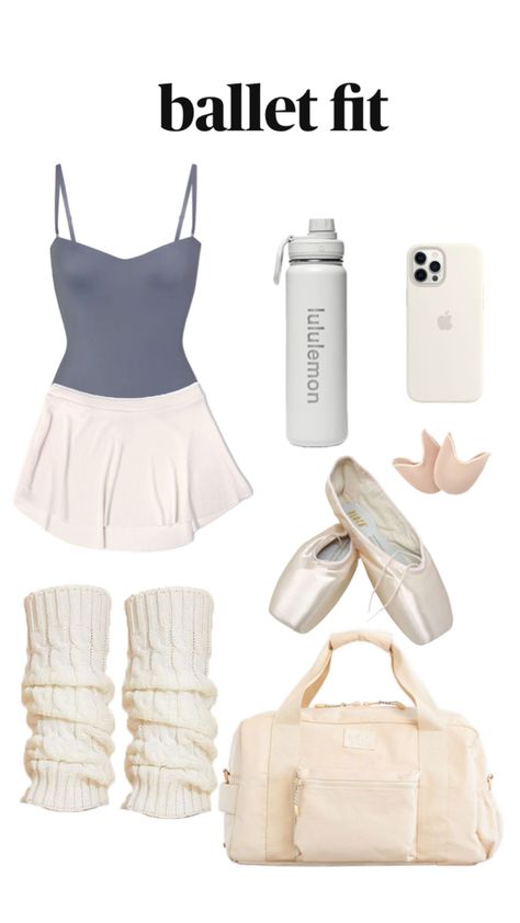 Ballerina Stage Outfit, Dancer Outfits Ballet, Ballerina Outfit Ideas, Ballet Uniform Aesthetic, Ballet Winter Outfit, Ballet Outfit Inspiration, Ballet Student Aesthetic, Ballet Outfits Practice, Aesthetic Ballet Outfit
